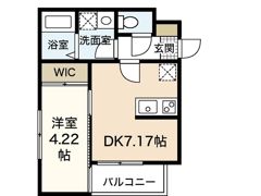 セブンプロート庚午南の間取り画像