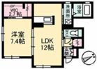 プロヌーブ西本浦 A棟の間取り画像