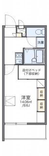 レオパレスM&Kの間取り画像
