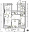 LUMEED南千住の間取り画像
