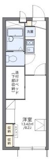 レオパレス津田山手の間取り画像