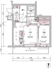 ARCOBALENO BUBAIGAWARAの間取り画像