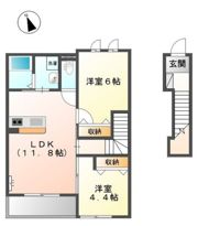 ベルクレストの間取り画像