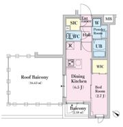 HY’s武蔵境の間取り画像