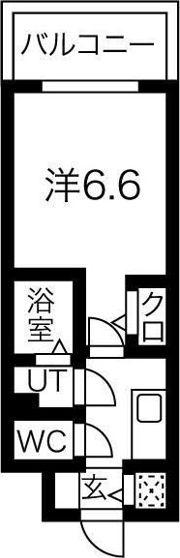 エスリードレジデンス梅田マークスの間取り画像