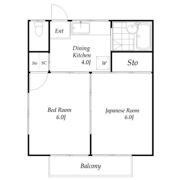 メゾン榎本の間取り画像