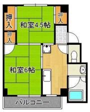 Renatus上津役IIの間取り画像