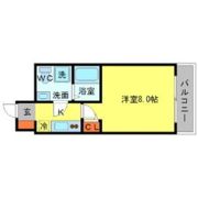 SERENiTE江坂四番館の間取り画像