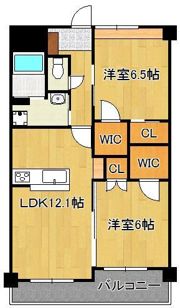 到津ヒルズの間取り画像