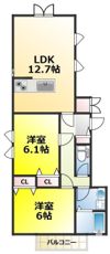 EIGER南荻窪の間取り画像