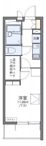 レオパレスモンブランの間取り画像