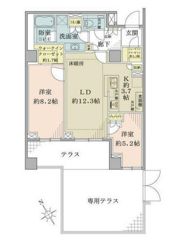 ザ・パークハウス吉祥寺の間取り画像