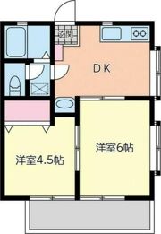 メープルガーデンハイツⅠの間取り画像
