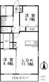シエロT＆Tの間取り画像