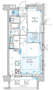 クリオ町屋ウエストマークスの間取り画像