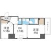 Zeus難波CUBEの間取り画像