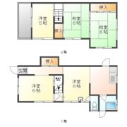 臼井戸建の間取り画像