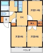 ボナール千吉良 Cの間取り画像