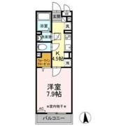 COSMO CITYⅡの間取り画像