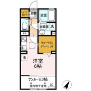 ロードサイド葵Aの間取り画像