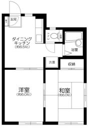 グリーンヒルズの間取り画像