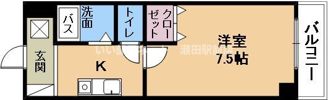 アルカディア堂山の間取り画像
