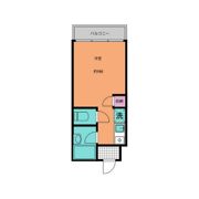 キャッスルマンション大江の間取り画像