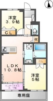 レジデンススクエアIII M＆Kの間取り画像