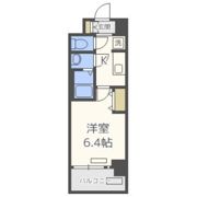 プレサンス上町台夕陽丘の間取り画像