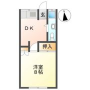 多田コーポ第1の間取り画像