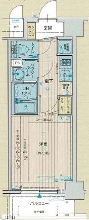 アドバンス西梅田グルーブの間取り画像