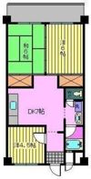 第87杉フラットの間取り画像
