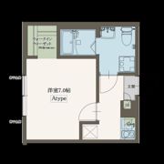 Agrande Hitotsubashi-gakuen（エイグラン一橋学園）の間取り画像