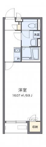 クレイノクリエイト仁川の間取り画像