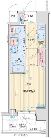 アドバンス神戸マーレの間取り画像