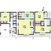 東高砂貸家の間取り画像