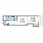 クリエオーレ中茶屋の間取り画像