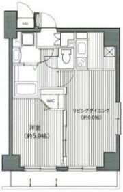 グランド・ガーラ日本橋茅場町の間取り画像