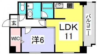 西十日市FLATSの間取り画像