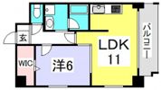 西十日市FLATSの間取り画像