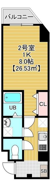 Glee Residenceの間取り画像