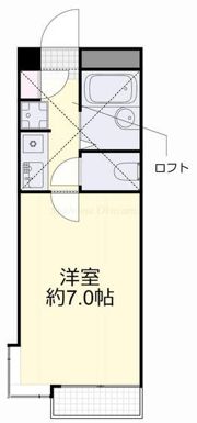 アップルハウス十日市の間取り画像