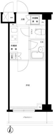 ルーブル武蔵関の間取り画像