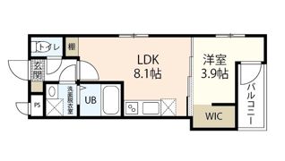 MOVE楽々園WESTの間取り画像