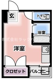 ニューハイツ桜Ⅱの間取り画像