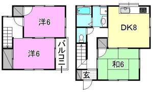 SWEET HOMEの間取り画像