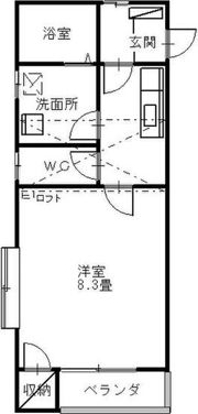 グリーンヴィラDの間取り画像