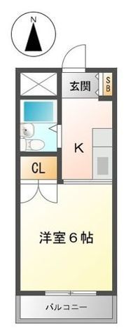 アレイパピヨンの間取り画像