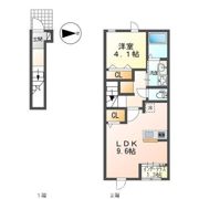 カーロ オルテンシア caroortensiaの間取り画像