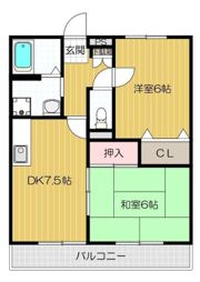 マイン Aの間取り画像